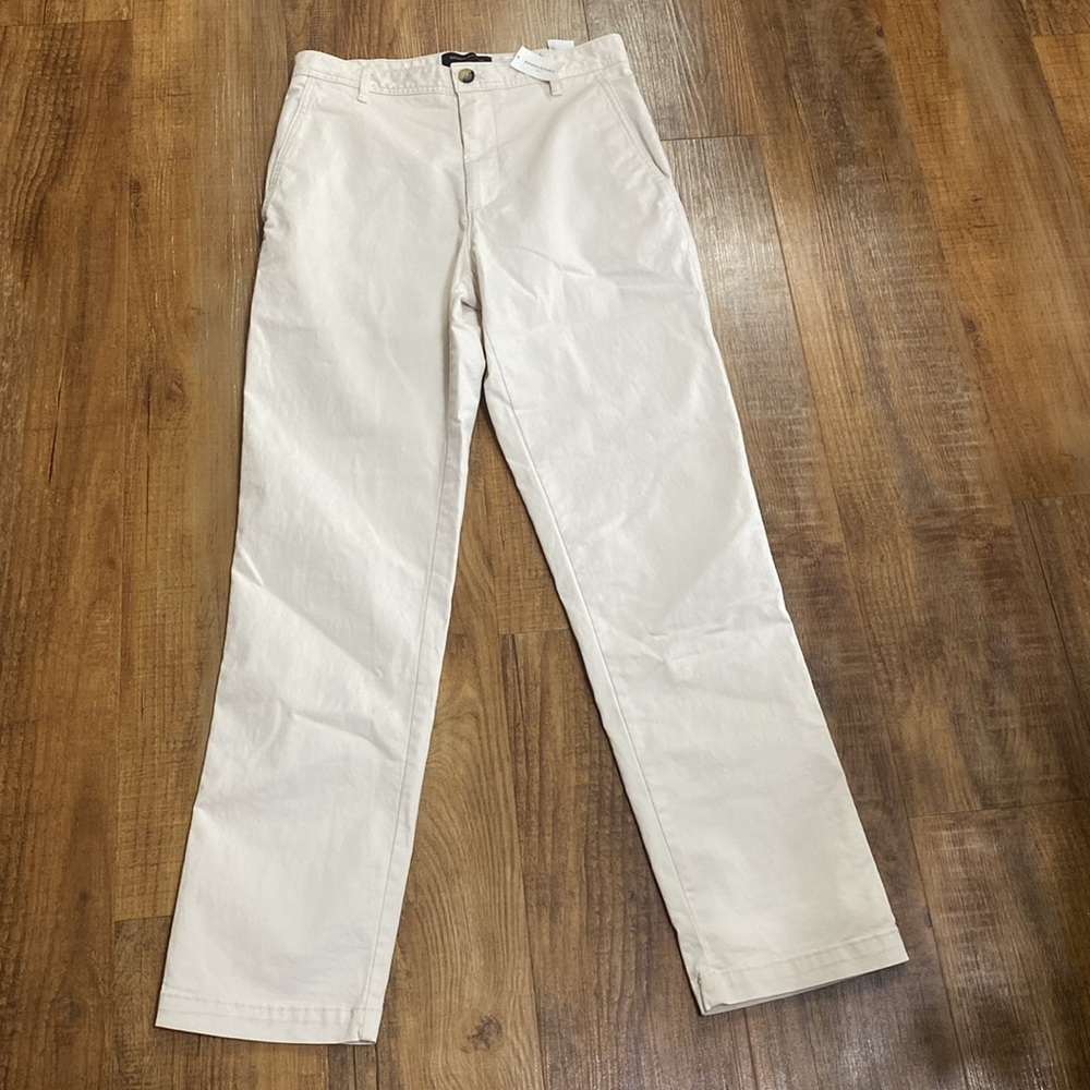 Banana Republic tan high rise authentic chino pants size 4